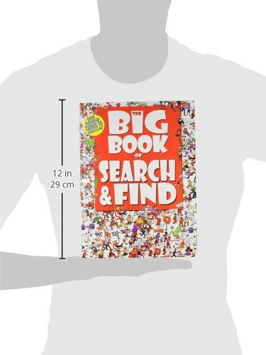 The Big Book of Search & Find – Hidden Object Picture Puzzle Book for Kids | Seek and Find Activity Book for Boys & Girls | Fun Brain-Boosting Game for Travel, Screen-Free Fun & Relaxation
