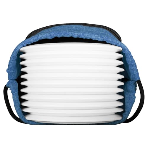 MVP Disc Sports Drawstring Backpack Bag (Choose Your Favorite Color) - color: Blue/Gray
