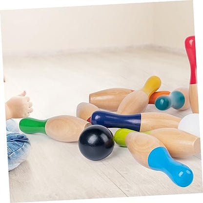 POPETPOP Boys and Girls Bowling Set Inflatable Bowling Toys Sports Game Toys for Boy Girl