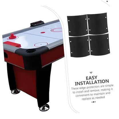 4pcs Game Table Edge Cover Ice Hockey Equipment for Game Tables Plastic Replacement Part