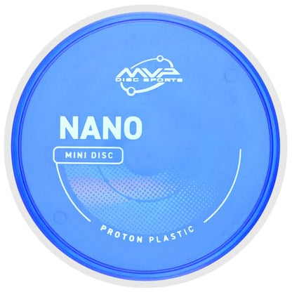 MVP Disc Sports Nano Disc Golf Mini Marker (Pick Your Favorite Plastic!) - style: Proton