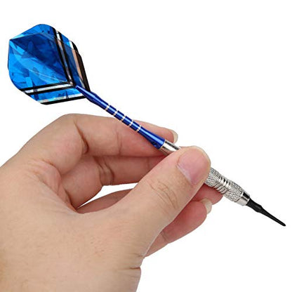 RiToEasysports Soft Tip Darts Set, Removable Aluminum Alloy Rods, Darts for Beginners Professionals Christmas Birthday Gift