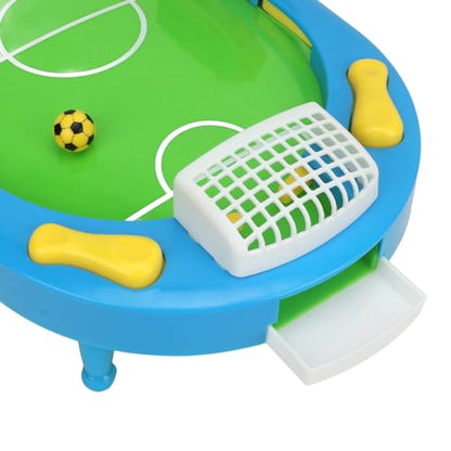 plplaaoo Table Football Games Interactive Soccer Tabletop Football Pinball Mini Foosball Games Fun Team Building Hand Eye Coordination Game for Family Parties Kids Adults ABS Material