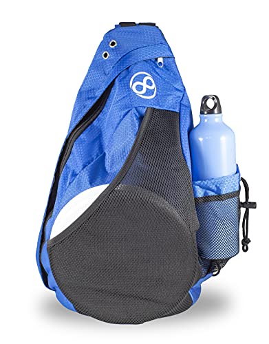 Disc Golf Backpack Slinger Bag | 6-12 Discs | Multiple Colors - color: Blue