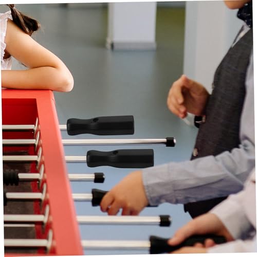 Sturdy Foosball Handle Grip Ergonomic Nonslip Replacement Part for Easy Installation and Enhanced - color: Black