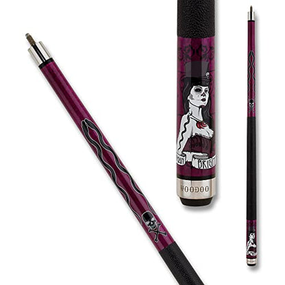 Voodoo Billiards Pool Cue Stick - RIP - Voodoo Queen - size: 19oz