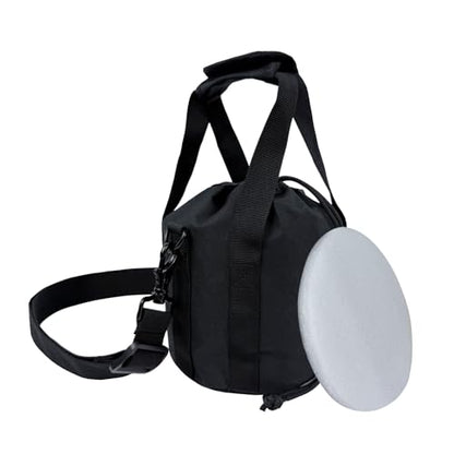 Shot Put Bag Carrier for 6 to 16 Pound Shot Put | Durable, Foam Pad, Comfortable Handle, Adjustable Shoulder Strap