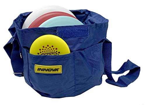 Innova Disc Golf Starter Set with Bag – Disc Golf Set for Beginners with Disc Golf Driver, Mid-Range, Disc Golf Putter and Mini Marker (Colors Will Vary)