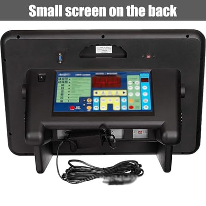 Led Basketball Scoreboard with Timer, 328ft Viewing Distance Digital Scorekeeper, Tabletop Portable Electronic Score Board for Ping Pong, Pickleball, Volleyball, Gym & Game Room