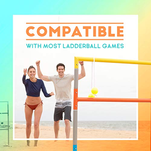 Franklin Sports Replacement Ladderball Bolas - color: Blue/Yellow, size: One Size