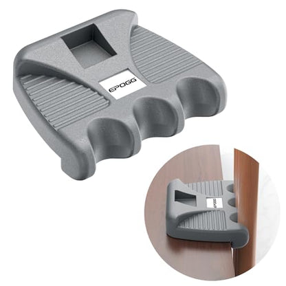 Cue Stick Holder, Portable Weighted Billiard Cue Rack with Chalk Holder, Pool Cue Holder Grey (3 Holes) - style: 3 Holes-Grey