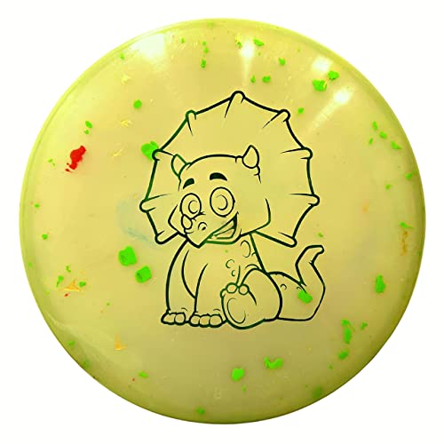 Triceratops Disc Golf Putter for Children | Ultra Lightweight | Made by Dino Discs