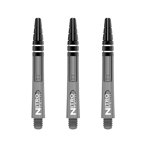 RED Dragon Nitrotech Short Stems - 3 Sets per Pack (9 Stems in Total) - color: Black Tint