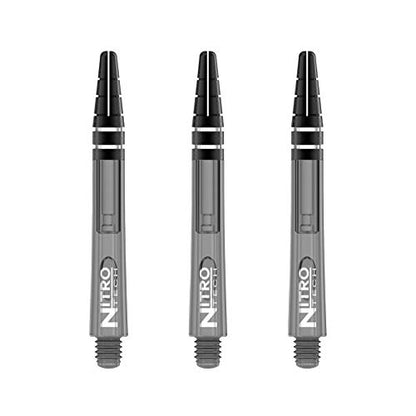 RED Dragon Nitrotech Short Stems - 3 Sets per Pack (9 Stems in Total) - color: Black Tint