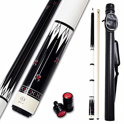 Collapsar Pool Cue with 1X1 Hard Case Low Deflection Technology Billiard Cue Stick Set - color: TXE70+Protector+Hard Case, size: 20 ounce
