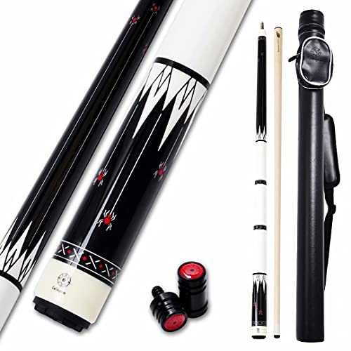 Collapsar Pool Cue with 1X1 Hard Case Low Deflection Technology Billiard Cue Stick Set - color: TXE70+Protector+Hard Case, size: 20 ounce