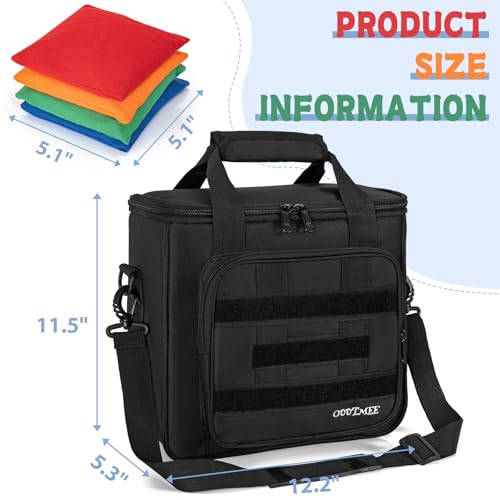 Cornhole Bag Carrying Case Holds Regulation Sized Professional Cornhole Bags - size: Holds 16 cornhole bags