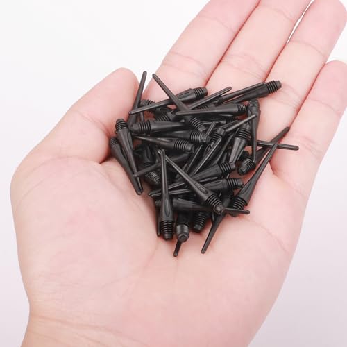 Soft Dart Tips 300 Pack 2BA Thread Plastic Soft Tip Soft Dart Tips Dart Points Replacement Dart Accessories for Darts