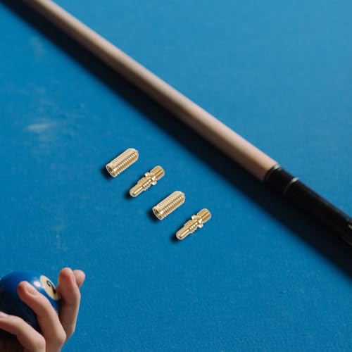 Alasum Billiard Cue Screws Extension Rod Screws Pin Number Pool Cue Billiard Cue Extension Screw Pool Cue
