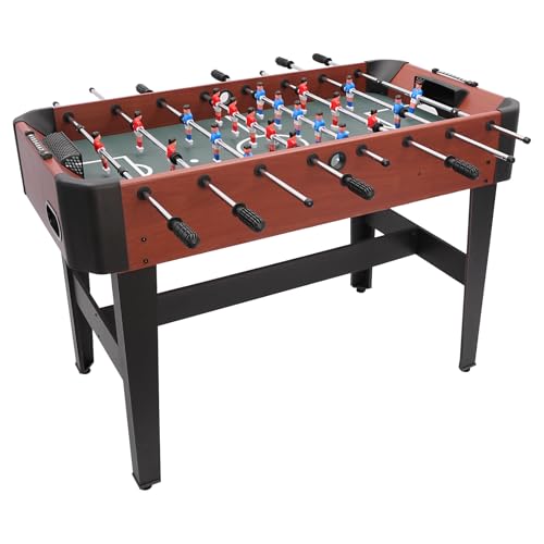 Foosball Table, Indoor Soccer Table for Kids and Adults with 360 Degree Goalie Rotation and 8-Stick, Multiplayer Games for Game Rooms