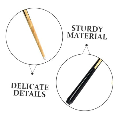 Short Pool Cue Stick Lightweight Billiard Cue for Compact Design Space-Saving Practical Pool Stick for Tight Spaces and Easy Transport