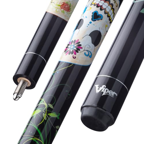 Viper by GLD Products Underground 58" Pool Cue - color: Dia de los Muertos, size: 19 Ounce