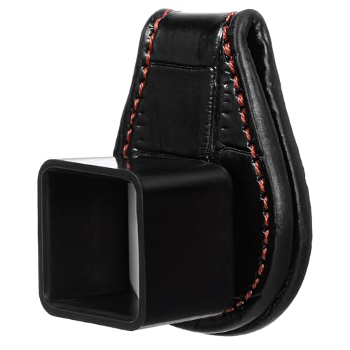 Prasacco Pool Chalk Holder Pool Cue Chalk Holder Magnetic Leather Pocket Clip Snooker Billiard Accessories