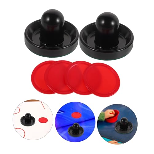 POPETPOP Air Hockey Game Paddles Set Hockey Table Game and Pucks for Boys and Girls Puck