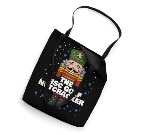 Disc Golf Nutcracker Matching Christmas Tote Bag