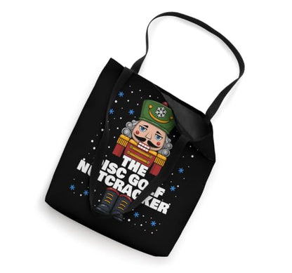 Disc Golf Nutcracker Matching Christmas Tote Bag