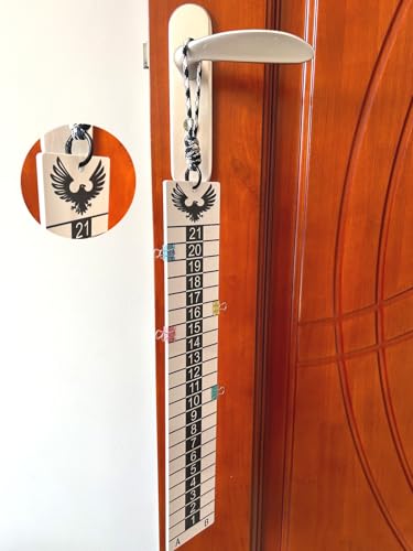 Cornhole Scoreboard Hang, Eagle Graphic Portable for Yard Games | Portable