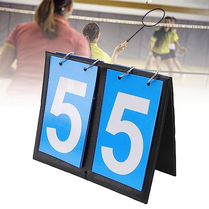 Tyenaza Multi - Sport Tabletop Flip Scoreboard, Portable 2/3/4 Digit Counter – Perfect for Football, Basketball, Volleyball