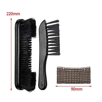 Billiard Table Brush Set, Pool Tables Cleaning Corner Anti Scratched Tools Armrest Brush and Billiard Table Brush (Style c) - color: Style C