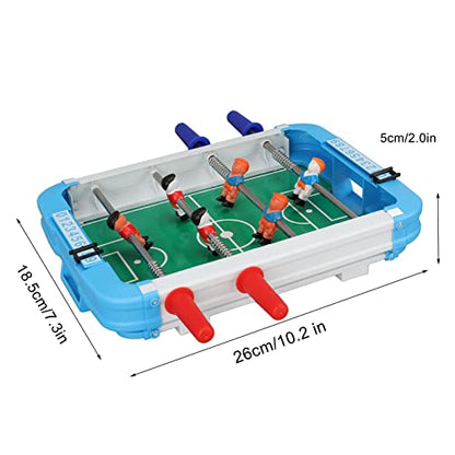 Foosball Table Fun Puzzle Educational Portable Table Soccer Game for Kids Adults Desktop Football Game Suitable Most Age Groups Stainless Steel Pole Strong Stable Grip