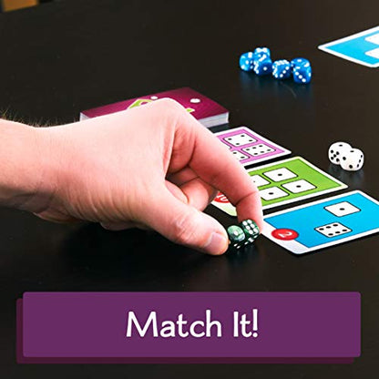 Calliope Roll for It! – Fast Dice Rolling Game of Luck & Strategy for 2–4 Players Ages 8+ | Quick Family Board Game Night Fun - Purple Edition