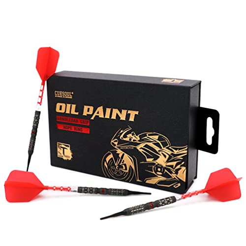 CUESOUL 929 New Launch Motorcycle-Tungsten Soft Tip Dart Set - color: HANDLEBAR GRIP
