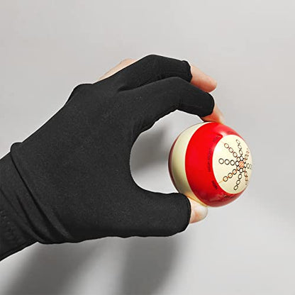 Professional Billiard Training Cue Ball Pool Cue Ball Practice Training Artifact with Billiard Gloves,Pool Ball Bag,Billiard Accessories Used in American Billiards Eight Balls