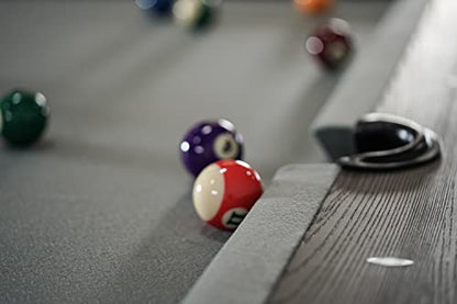 Nixon Billiards - Birdy Slate Billiard Pool Table- Grayson Grey - 7ft and 8ft - Whiteglove - size: 7FT WG installation (No), style: Club Master I