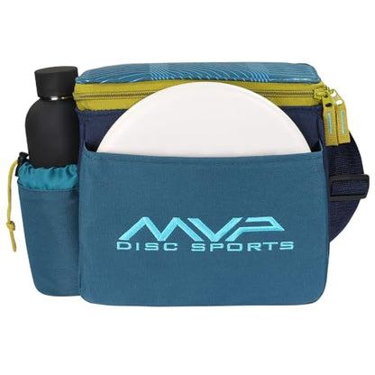 MVP Disc Sports Cell Disc Golf Starter Bag (Choose Your Favorite Color) - color: Sand/Ocean Blue