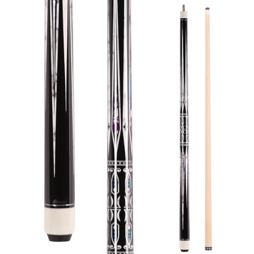 58 inch Canadian Maple Billiard Pool Cue Stick, 13mm 1/2 Maple Billiard Pool Stick, House Bar Pool Table Sticks for Men(Numerous Styles to Choose from) - color: P19