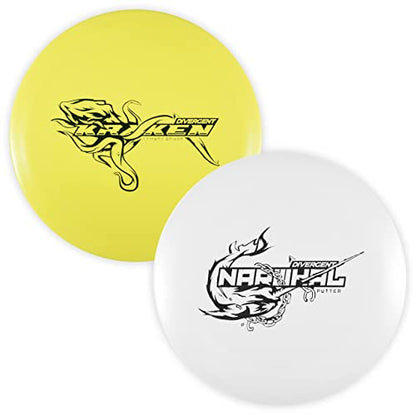 Divergent Discs 2-Disc Beginner Disc Golf Starter Set - Putter and Driver Discs