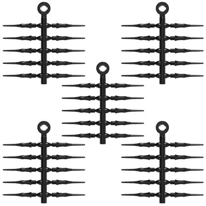 CyeeLife Fit Point Plus Tip | Soft Tip Dart Points | 2BA Thread | Dart Accessory | 50 Count