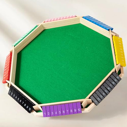 Flipping Board Set with 16 Unique Dices for Sensory and Imagination Games Role Playing Props Family Party Game