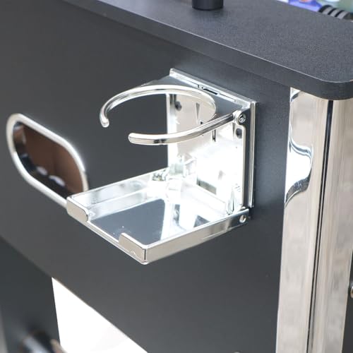 54.5" Full-Size Foosball Table for Adults, Competition Game Table with Robot Players, Electroplated Steel Rods, Adjustable Legs & Scoreboard, MDF Frame Soccer Table for Game Room, Office & Man Cave