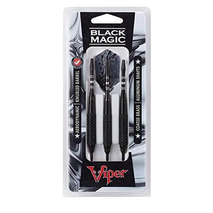 Viper Black Magic Soft Tip Darts, 18 Grams - style: Coarse Knurling