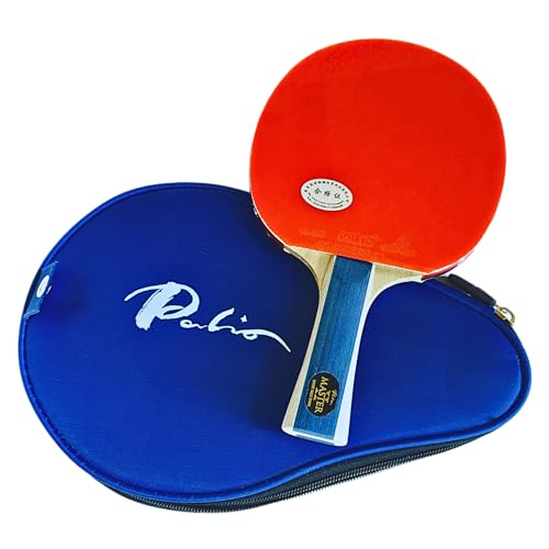 Palio - color: Blue Handle, Red/Black Rubbers