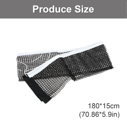 Retractable Table Tennis Net Strong Meshes Portable Replacement Polyester Tennis Accessories PingPong Table Net