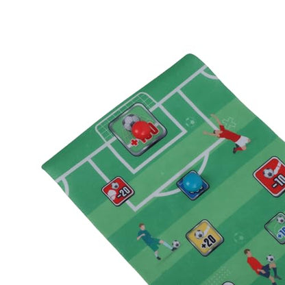 Tabletop Ball Game,Portable Easy to Set Up Interactive Puzzle Multiplayer Plastic Steel Nonwoven Basketball Soccer Golf Balls Game for Kids Adults Family (Soccer) - size: Soccer