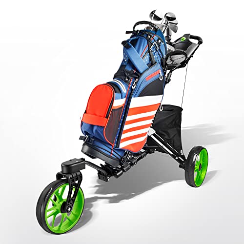 BOBOPRO Golf Stand Bag, Lightweight 14 Way Top Dividers Golf Carry Bag with 8 Pockets, USA Stars & Stripes Golf Bag for Golf Club Golf Cart for Men & Women