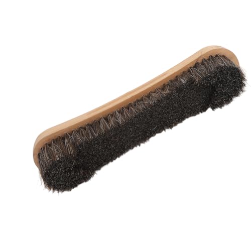 Pool Table Brush Billiard Table Cleaner Brush 12in Horse Hair with Ergonomic Handle for Thorough Cleaning Corners Seams